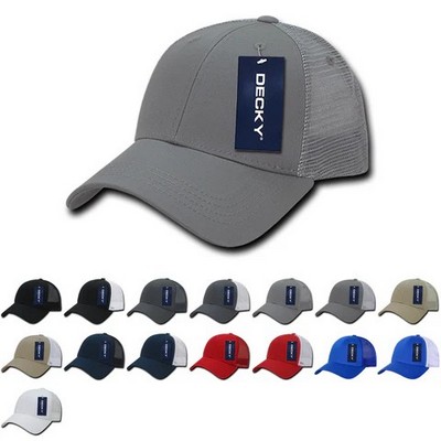 Decky Low Profile Cotton Golf Cap w/Mesh