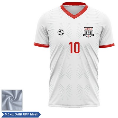 Sublimation UPF Mesh Soccer Jersey - Men Women Kids