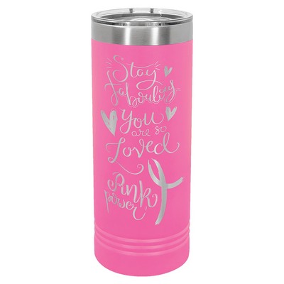 Polar Camel 22 oz. Skinny Tumbler with Slider Lid