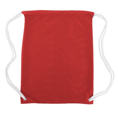 Mesh Drawstring Backpack