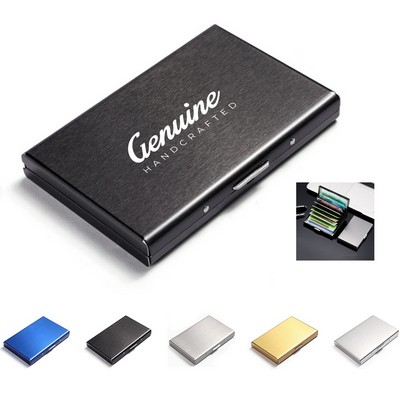 Stainless Steel RFID Blocking Card Holder