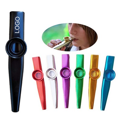 Metal Kazoo Instrument with Guitar Accompaniment