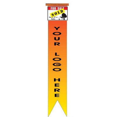 Sold Sign Bookmark w/ Black Back