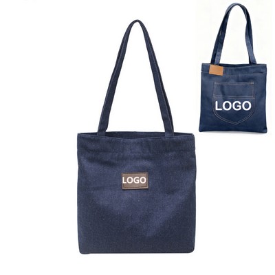 Denim Shoulder Bag