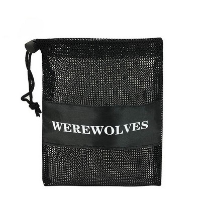 Versatile Mesh Drawstring Bag
