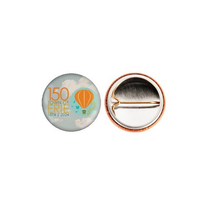 1" Round Button