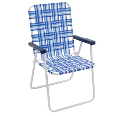 Web Chair Blue And White