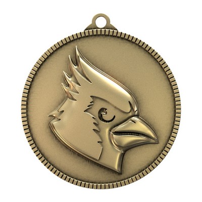 Antique Cardinal Classic Legacy Medallion (2")