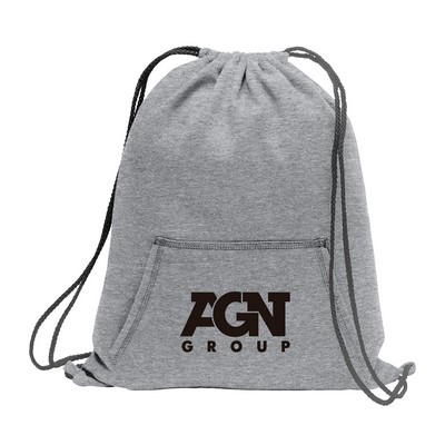 Port & Co® Decorated Core Fleece Sweatshirt Cinch Pack
