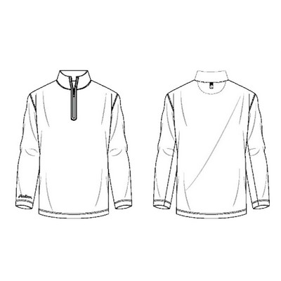 Malbon Golf Flyer MidLayer Unbadged