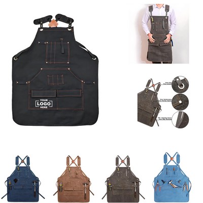 Classic Household Canvas Cooking Apron