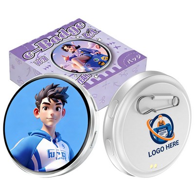 Smart Digital Display Badge