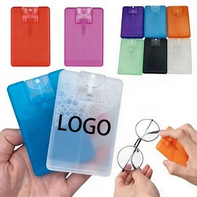 Portable Streak Free Eyeglass Lens Cleaning Spray