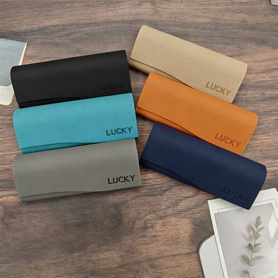 Pu Flip-Top Protective Eyewear Case