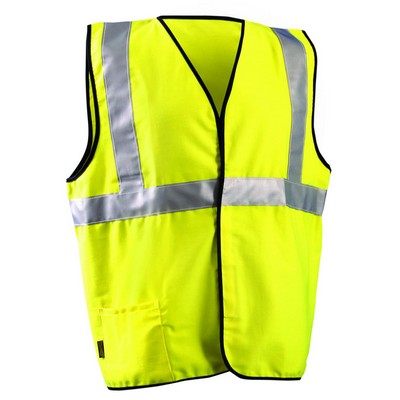 Occunomix FR-VCR1112 FLAME RESISTANT SINGLE STRIPE SOLID VEST *