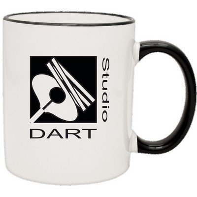 11 Oz. Duo-Tone Collection Ceramic Mug