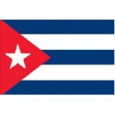 4'x6' Cuba U.N. Nylon Outdoor Flag - Style B