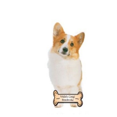 Welsh Corgi Dog Promotional Magnet w/ Strip Magnet (4 Square Inch)