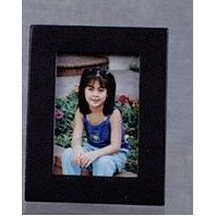 Blue Square Corner Picture Frame (3½"x5")