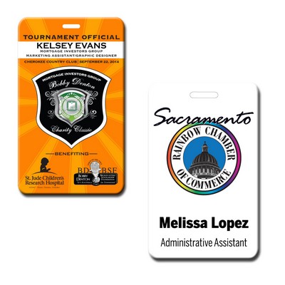 Atlas Plastic Name Badge (2.5"x4")