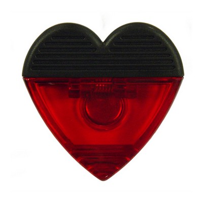 Heart Shaped Clip w/Magnet