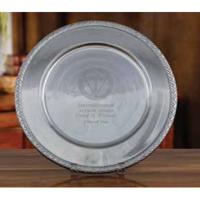 Silver Sussex Award Plate