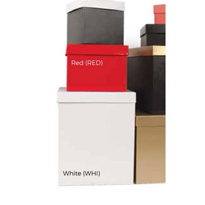 White Hi-Wall Box (12" x 12" x 9")