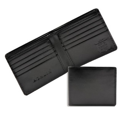 Ashlin® Designer Bernard Men's RFID Bifold Vegan Leather Wallet w/10 Card Pockets