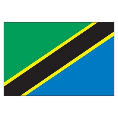 United Republic of Tanzania National Flag (5'x8')