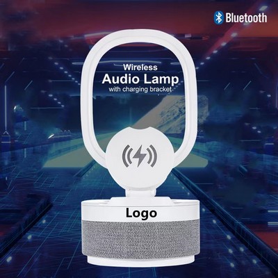 Bedside Lamps with Wireless Charger and Bluetooth Speaker 4" 1 Touch Eye-Caring Lamp