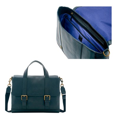 Dooney & Bourke Black Florentine Hunter Messenger Bag