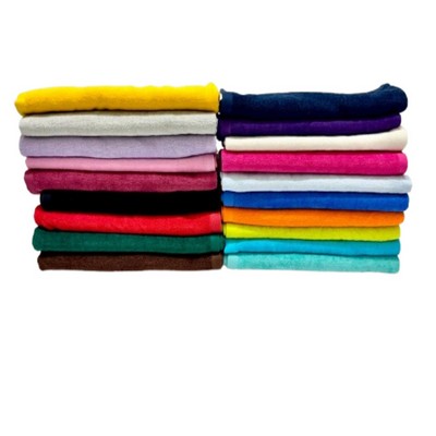 11x18 - Terry Velour BLANK Fingertip Towels Rally Towels 100% Cotton