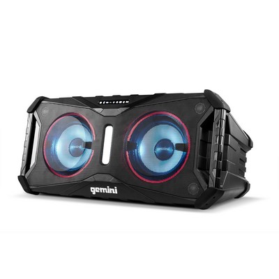 Gemini Dual 8" Weather Resistant Floatable Bt Party Speaker