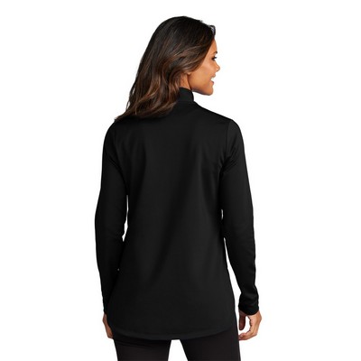 Port Authority Women's C-FREE Double Knit 1/4-Zip