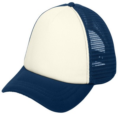 Port Authority 5-Panel Twill Foam Trucker Cap