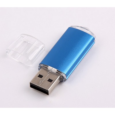 1 GB Silver Mini USB Flash Drive