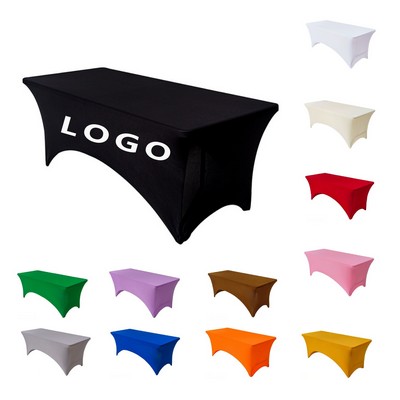 4' Stretch Polyester Table Cover