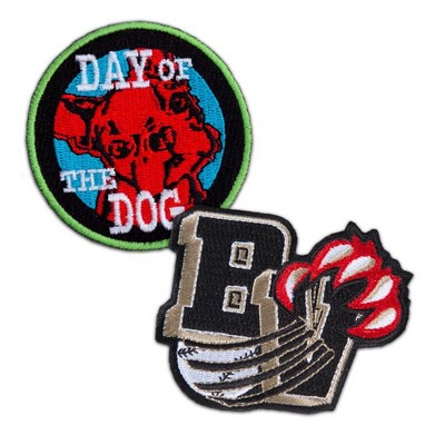 4'' Embroidered Patches - 100% Embroidery