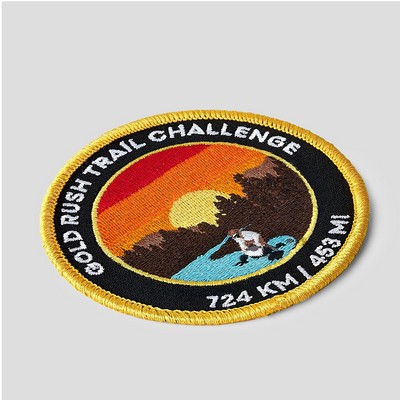 5.5'' Embroidered Patches - 100% Embroidery