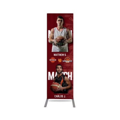 Economy EZ Extend Fabric Display Stand, Double Sided Package (3' x 6.5ft)