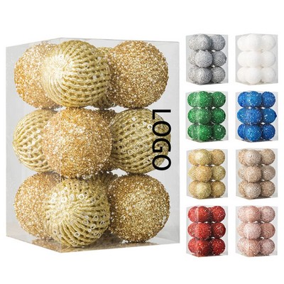 12 Pcs Christmas Ball Ornaments