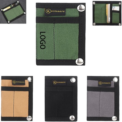 Canvas Coin Pouch