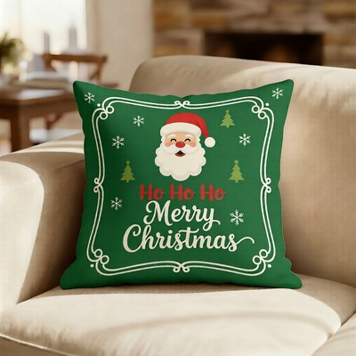 Eco-Friendly Cotton Custom Throw Pillow