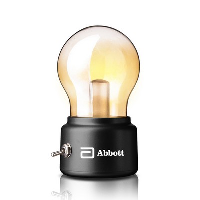 Retro Bulb Lamp with Switch Vintage Table Light for Desk