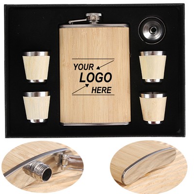 8 oz lask Gift Set in Presentation Box 6 pieces