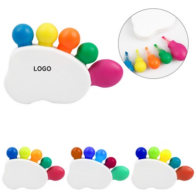 Foot Shape Fluorescent Marker