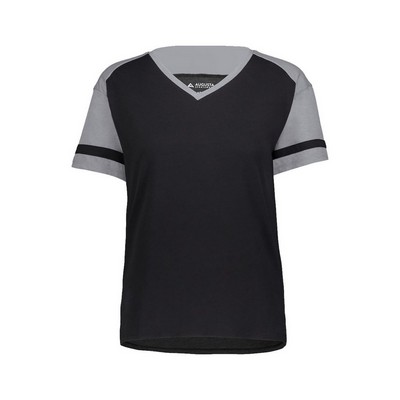 Augusta Sportswear Women's Triblend Fanatic 2.0 V-Neck T-Shirt - 2914