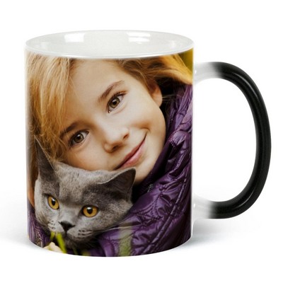 11oz. Color Changing Mug - Black - Matte