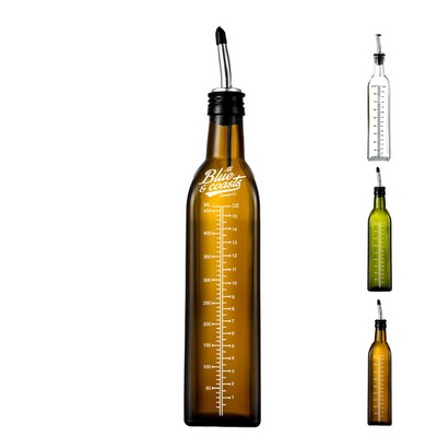 17oz Glass Olive Oil Bottle