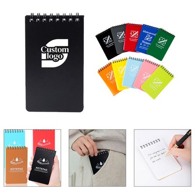 Waterproof Pocket Notepad Mini Spiral Notebook